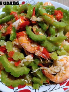 Foto resep Pare tumis udang