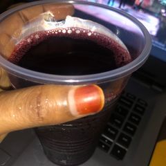 A picture of Zobo juice.