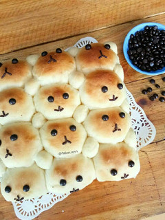 Foto resep Eggless bear bread (roti tanpa telur)