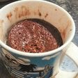 Brownie en microondas en 1min y medio