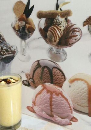 A picture of Papaya Choco Smoothie.