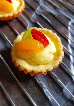 Foto resep Fruit pie vla vanila