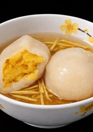 Hình của món SP.0315 - Chè Trôi Nước Nhân Kim Sa Đại Hoàng.