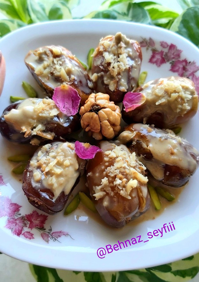 عکسی از دستور خرما پرورده