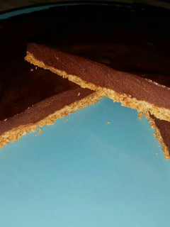 Una foto de Tarta de chocolate súper fácil 🍫🍫😋😋