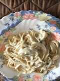 Pasta a la salsa Alfredo (Rosa)