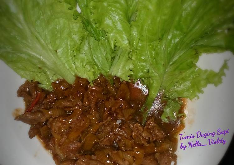 Tumis Daging Sapi