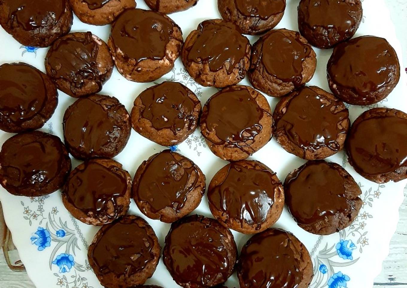 Brownie peanut butter cookies 😊