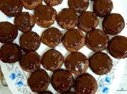 A picture of peanut butter brownie