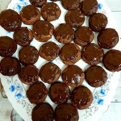 Brownie peanut butter cookies 😊 A picture of Brownie peanut butter cookies 😊.