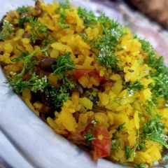 A picture of Batata Poha.
