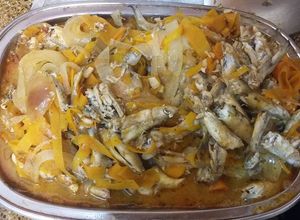 Una foto de Cornalitos al escabeche