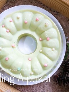 Foto resep Puding Alpukat