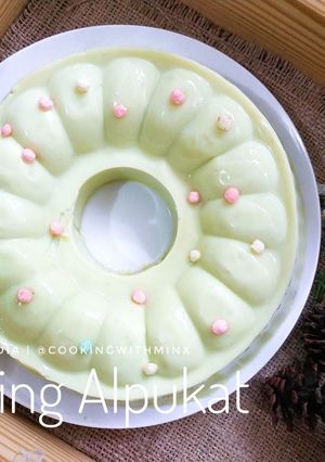 Foto resep Puding Alpukat