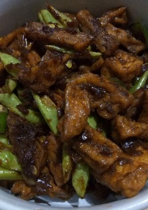 Foto resep Tumis tempe tahu buncis