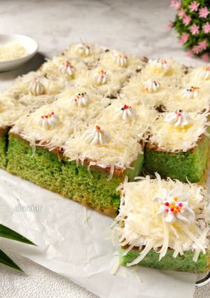 Foto resep Cake Potong Pandan