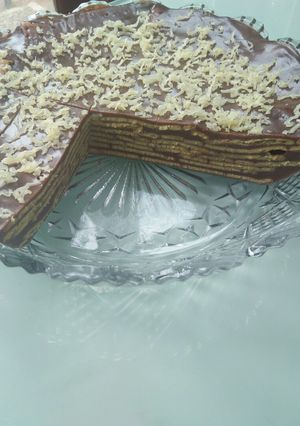 Foto resep Puding lapis crispi