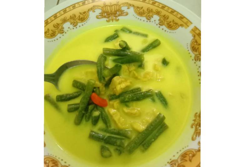 Cara Gampang mengolah Sayur Santan Tempe Kacang Panjang yang Sempurna