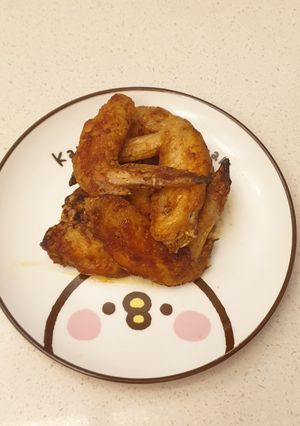 簡易炸雞翅～不用醃喔！ 的食譜成品照片
