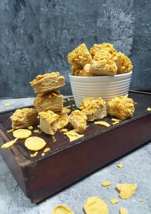 Foto resep Biskut Cornflakes Madu (Less Sugar)
