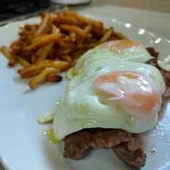 Una foto de Filete de ternera a lo pobre