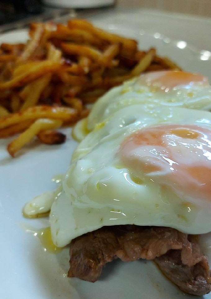 Una foto de Filete de ternera a lo pobre
