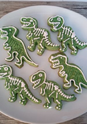 Una foto de Galletas de dinosaurios 🦖