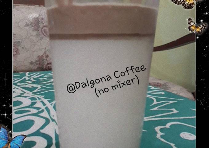 Dalgona Coffee (no mixer)