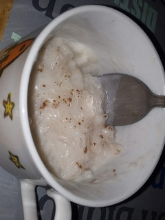 Una foto de Arroz con leche de coco
