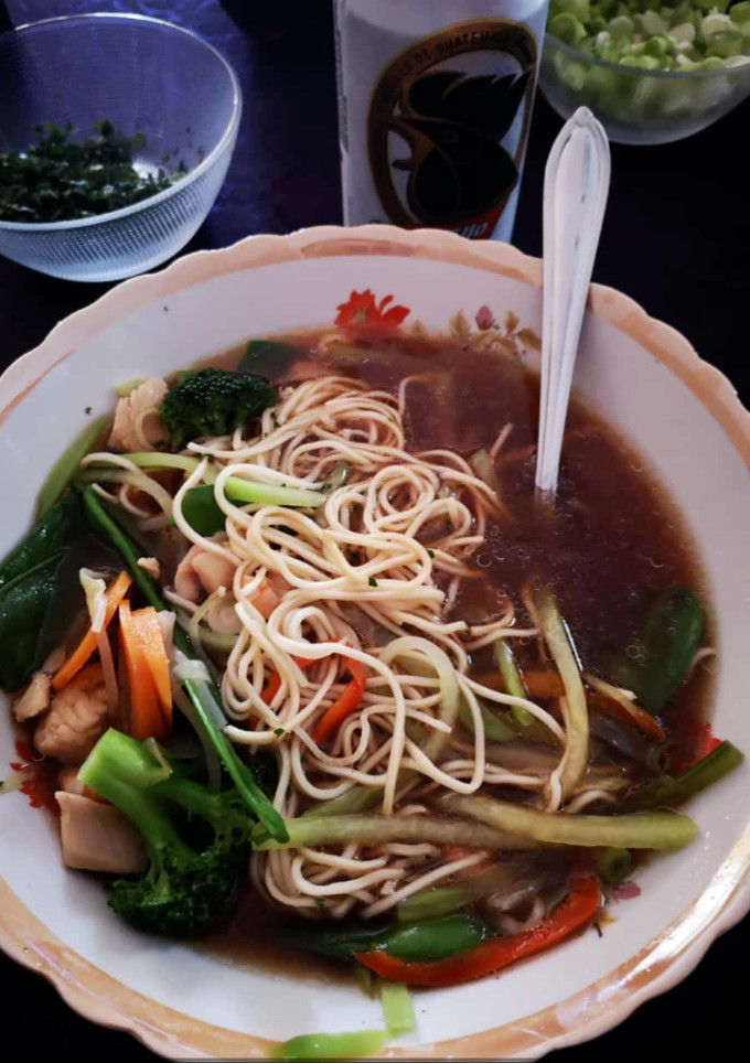Una foto de Sopa Mein