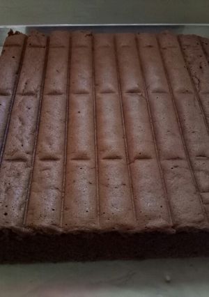 Foto resep Sponge cake coklat4 panggang