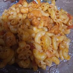 Macaroni pasta A picture of Macaroni pasta.
