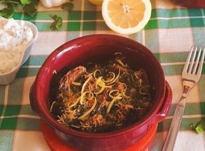 Foto di Gnocchi di ricotta e parmigiano reggiano con spinaci e zest di limone