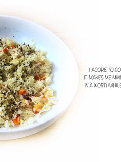 Foto resep Cheedar Carrot Risotto