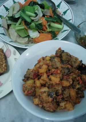 Foto resep Sambel goreng ati kentang