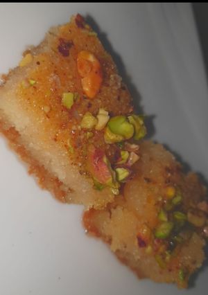 صورة لوصفة هريسة باللبن