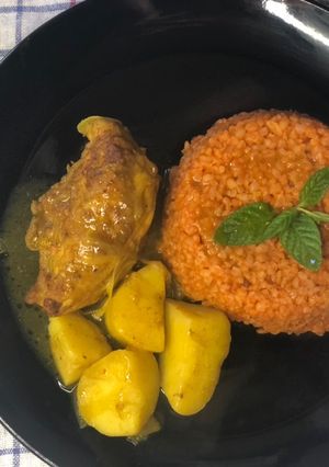صورة لوصفة دجاج بالكاري