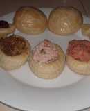 Volovanes y canastas de feite