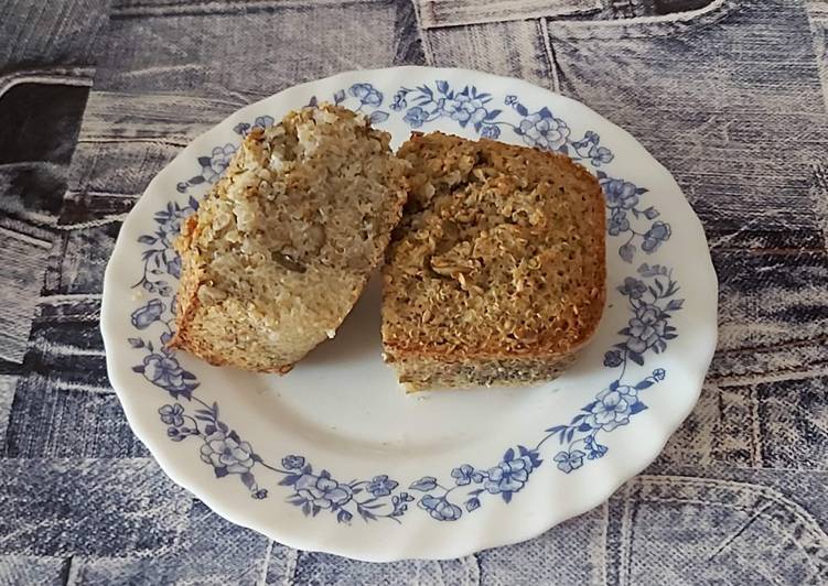 Pan de quinoa, semillas y especias