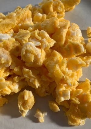 A picture of Scrambled eggs.