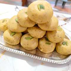 बेसन के लड्डु-レシピのメイン写真