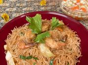 A picture of fried vermicelli
