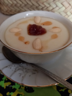 عکسی از دستور حریره بادام برای بزرگسالان