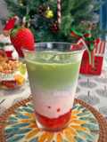 Strawberry Matcha Latte 🍓