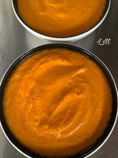 Una foto de Salmorejo de zanahorias en Thermomix