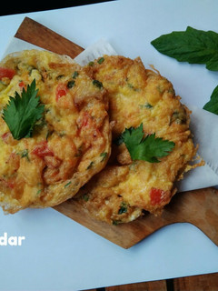 Foto resep Telur Dadar sayur