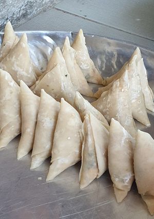 A picture of Vagetablesamosa#weeklyjikonichallenge.