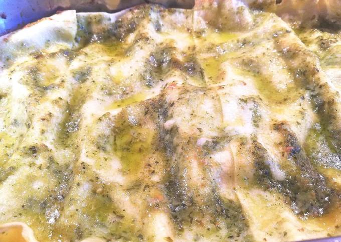 Lasagne al pesto a modo mio