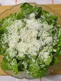 Friss kerti saláta 🥗 parmezánnal 🧀 és könnyű citromos öntettel 🍋