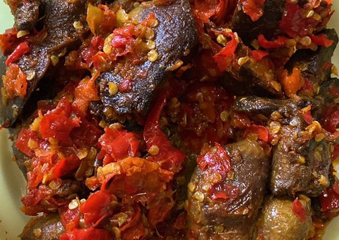 Resep Balado Ati Ampela Oleh Umma Qns Cookpad